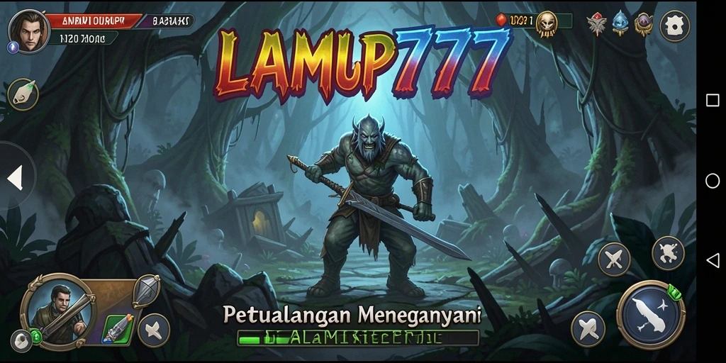 Tampilan gameplay LAMPU777 yang menegangkan dan penuh warna.