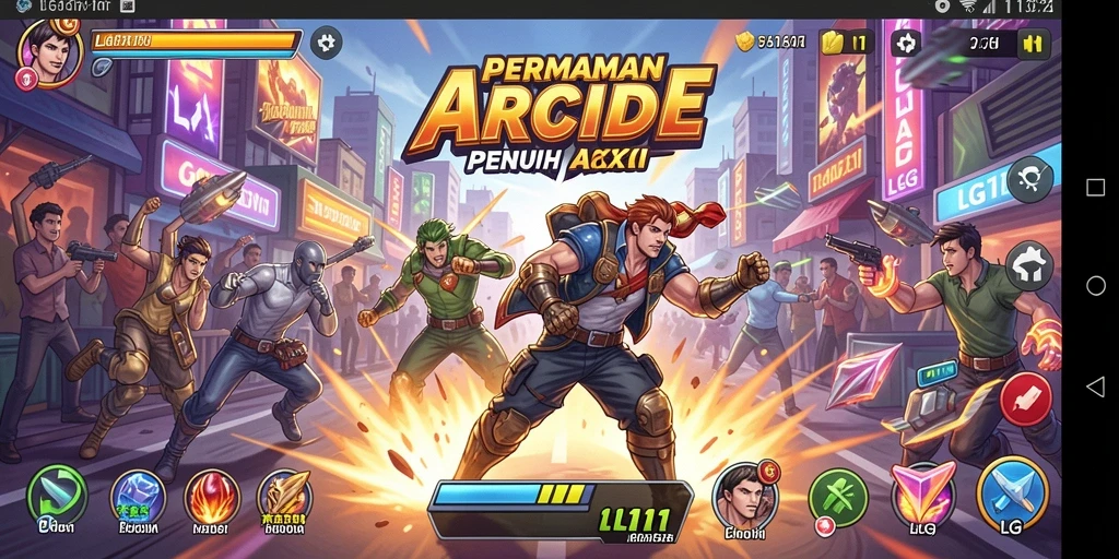 Tampilan gameplay LG111 yang seru dan penuh aksi.