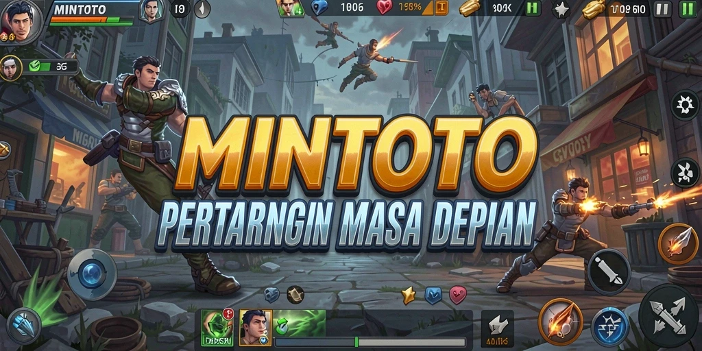 Gameplay seru di arena pertarungan MINTOTO.