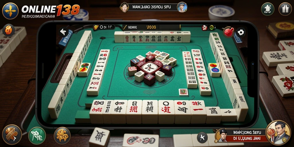Gameplay menarik dan menantang dari game Mahjong ONLINE138.